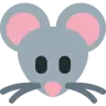माउस का चेहरा Emoji 🐭 image - Twitter / X (Twemoji) style