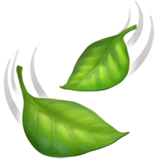 Leaf Fluttering In Wind