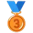 Medalha do terceiro lugar