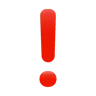 Emoji Simbolul marcajului grav ❗ image - WhatsApp style