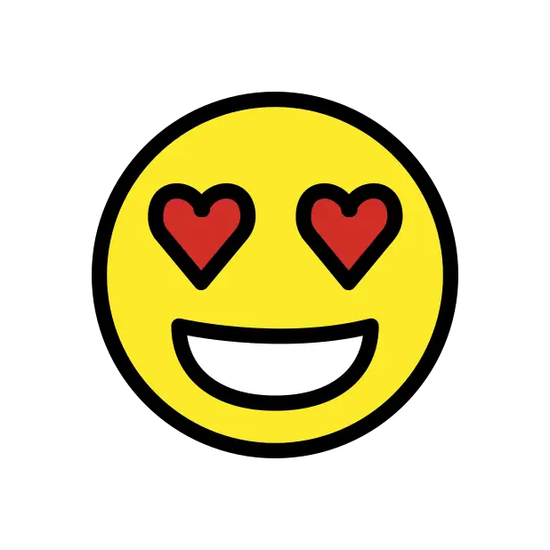 Smiling Face With Heart-Eyes