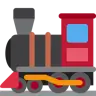 Emoji Gőzmozdony 🚂 image - Twitter / X (Twemoji) style