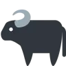 Búfalo de agua Emoji 🐃 image - Twitter / X (Twemoji) style