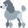 贵宾犬 Emoji 🐩 image - Twitter / X (Twemoji) style