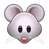माउस का चेहरा Emoji 🐭 image - Telegram style