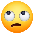 Arc gördülő szemmel