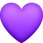 Lila szív