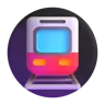 Emoji Metró 🚇 image - Microsoft 3D Fluent style