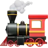 Emoji Gőzmozdony 🚂 image - Apple style