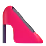 Emoji Magas sarkú cipő 👠 image - Microsoft 3D Fluent style
