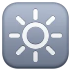 Nagy fényerő szimbólum