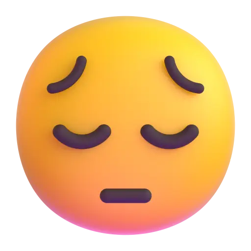 物思いにふける顔