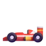 Emoji Versenyautó 🏎 image - Microsoft 3D Fluent style