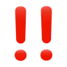 Emoji Dublu semn de exclamare ‼ image - WhatsApp style