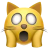 Emoji Fáradt macska arca 🙀 image - Apple style