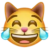 Emoji Macska arcát könny öröm 😹 image - WhatsApp style