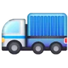 Emoji Csuklós teherautó 🚛 image - Samsung style