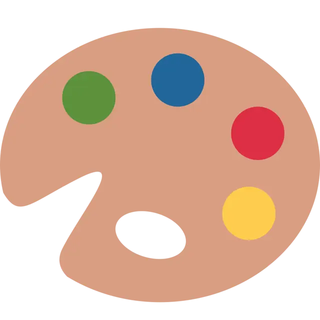 Tavolozza dell'artista