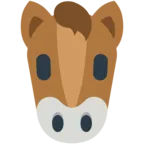 馬の顔