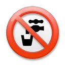 Nem ivóvíz szimbólum