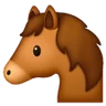 Cara de caballo Emoji 🐴 image - Samsung style