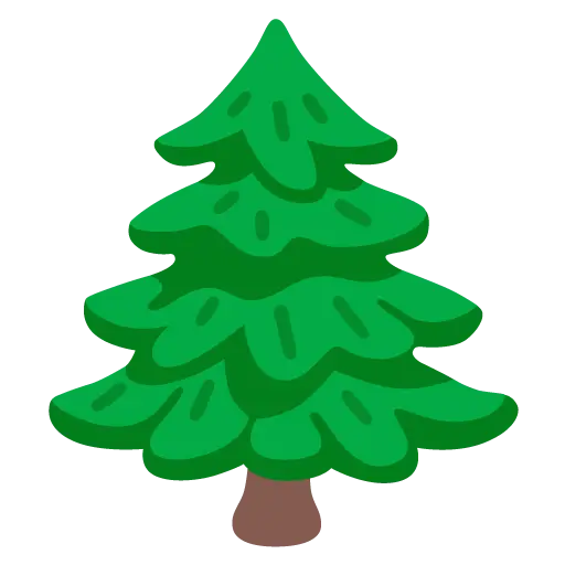Albero sempreverde