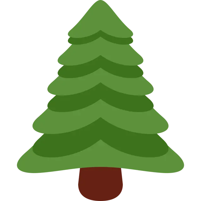 Albero sempreverde