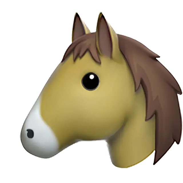 馬の顔