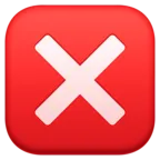 Negatív négyzetes keresztjel