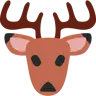 กวาง Emoji 🦌 image - Twitter / X (Twemoji) style