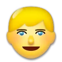 Szőke hajú személy