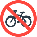 No Bicycles