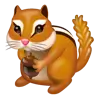 चीपमक Emoji 🐿 image - WhatsApp style