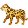 Leopardo Emoji 🐆 image - Samsung style