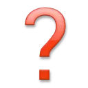 Fekete kérdőjel dísz