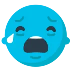 Loudly Crying Face