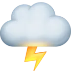 Cloud With Lightning
