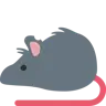 Rata Emoji 🐀 image - Twitter / X (Twemoji) style