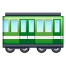 Emoji Vasúti kocsi 🚃 image - Samsung style