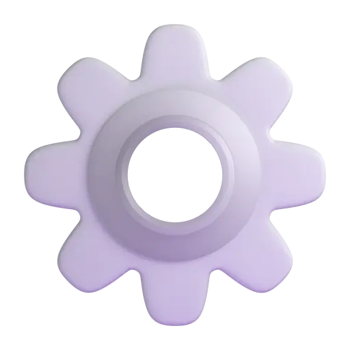 ⚙ - Gear Emoji meaning, copy and paste emoticon - ( ‿ ) SYMBL