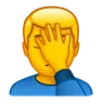 Man Facepalming