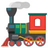 Emoji Gőzmozdony 🚂 image - Google Noto Color style