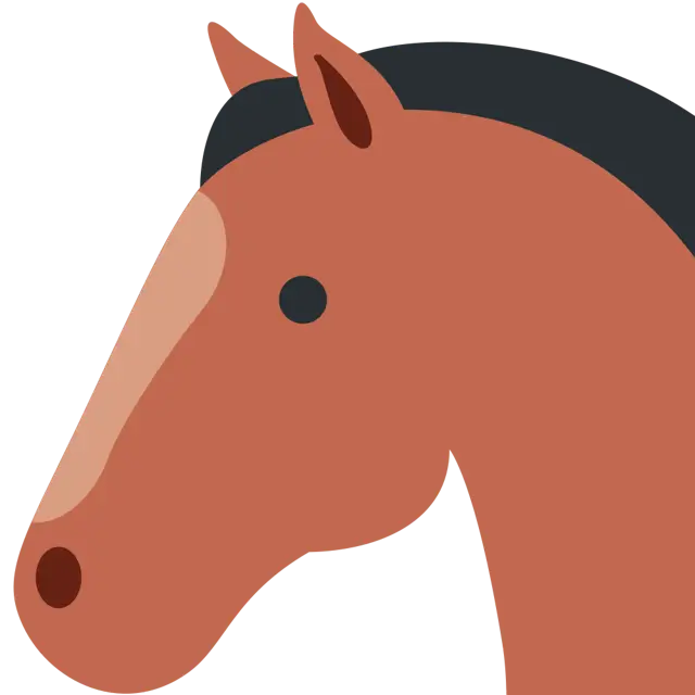 馬の顔