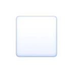 Fehér közepes kis tér