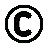 Sinal de direitos autorais