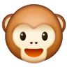 Cara de macaco Emoji 🐵 image - Samsung style