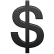 भारी डॉलर का चिन्ह