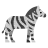 Zebra față