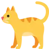 Gato Emoji 🐈 image - Twitter / X (Twemoji) style