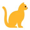 Gato Emoji 🐈 image - Tossface style
